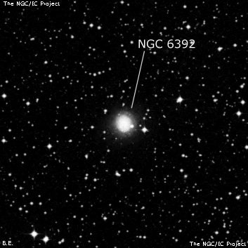 NGC 6392 - галактика. Описание NGC 6392:, Галактика в созвездии Райская Птица