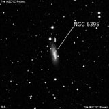 NGC 6395 - галактика. Описание NGC 6395:, Галактика в созвездии Дракон