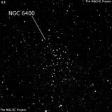 NGC 6400 - рассеянное скопление звёзд. Описание NGC 6400:, Рассеянное скопление в созвездии Скорпион