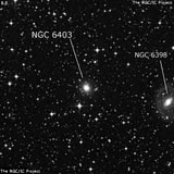 NGC 6403 - линзовидная галактика. Описание NGC 6403:, Галактика в созвездии Павлин
