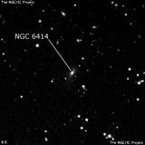NGC 6414 - спиральная галактика. Описание NGC 6414:, Галактика в созвездии Дракон