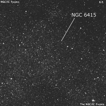 NGC 6415 - группа звёзд. Описание NGC 6415:, Объект глубокого космоса в созвездии Скорпион