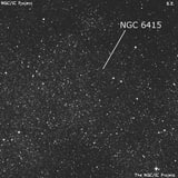 NGC 6415 - группа звёзд. Описание NGC 6415:, Объект глубокого космоса в созвездии Скорпион