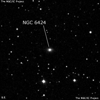 NGC 6424 - галактика. Описание NGC 6424:, Галактика в созвездии Дракон
