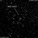 NGC 6425 - рассеянное скопление звёзд. Описание NGC 6425:, Рассеянное скопление в созвездии Скорпион