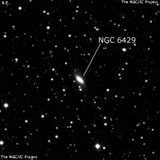 NGC 6429 - спиральная галактика с баром. Описание NGC 6429:, Галактика в созвездии Геркулес