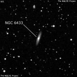 NGC 6433 - спиральная галактика. Описание NGC 6433:, Галактика в созвездии Геркулес