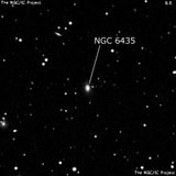 NGC 6435 - галактика. Описание NGC 6435:, Галактика в созвездии Дракон