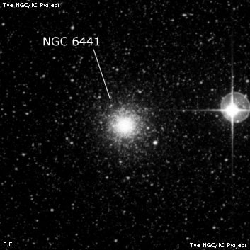 NGC 6441 - шаровое скопление звёзд. Описание NGC 6441:, Шаровое скопление в созвездии Скорпион