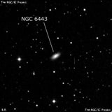 NGC 6443 - галактика. Описание NGC 6443:, Галактика в созвездии Геркулес