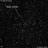 NGC 6444 - рассеянное скопление звёзд. Описание NGC 6444:, Рассеянное скопление в созвездии Скорпион