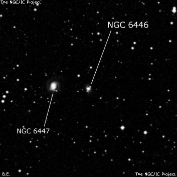 NGC 6446 - галактика. Описание NGC 6446:, Галактика в созвездии Геркулес