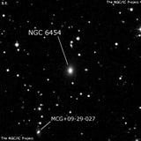 NGC 6454 - спиральная галактика. Описание NGC 6454:, Галактика в созвездии Дракон