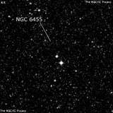 NGC 6455 - облако звёзд. Описание NGC 6455:, Объект глубокого космоса в созвездии Скорпион