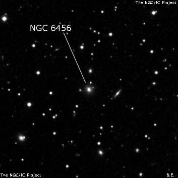 NGC 6456 - эллиптическая галактика. Описание NGC 6456:, Галактика в созвездии Дракон