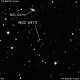 NGC 6473 - одиночная звезда. Описание NGC 6473:, Галактика в созвездии Дракон