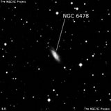 NGC 6478 - спиральная галактика. Описание NGC 6478:, Галактика в созвездии Дракон