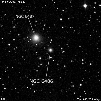 NGC 6486 - галактика. Описание NGC 6486:, Галактика в созвездии Геркулес