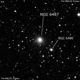 NGC 6487 - эллиптическая галактика. Описание NGC 6487:, Галактика в созвездии Геркулес