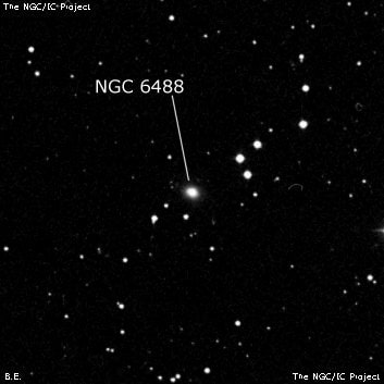 NGC 6488 - галактика. Описание NGC 6488:, Галактика в созвездии Дракон
