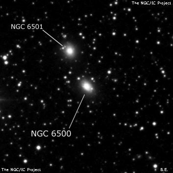 NGC 6500 - галактика. Описание NGC 6500:, Галактика в созвездии Геркулес