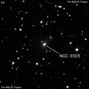 NGC 6505 - галактика. Описание NGC 6505:, Галактика в созвездии Дракон