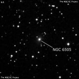 NGC 6505 - галактика. Описание NGC 6505:, Галактика в созвездии Дракон