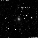 NGC 6515 - эллиптическая галактика. Описание NGC 6515:, Галактика в созвездии Дракон