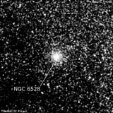 NGC 6528 - шаровое скопление звёзд. Описание NGC 6528:, Шаровое скопление в созвездии Стрелец
