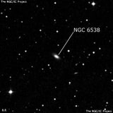 NGC 6538 - спиральная галактика. Описание NGC 6538:, Галактика в созвездии Дракон