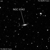 NGC 6542 - линзовидная галактика. Описание NGC 6542:, Галактика в созвездии Дракон