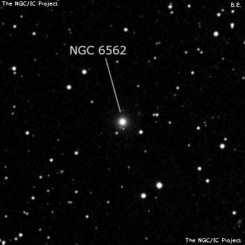 NGC 6562 - галактика. Описание NGC 6562:, Галактика в созвездии Дракон