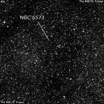 NGC 6573 - группа звёзд. Описание NGC 6573:, Объект глубокого космоса в созвездии Стрелец