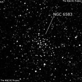 NGC 6583 - рассеянное скопление звёзд. Описание NGC 6583:, Рассеянное скопление в созвездии Стрелец