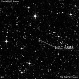 NGC 6588 - группа звёзд. Описание NGC 6588:, Объект глубокого космоса в созвездии Павлин