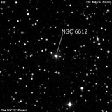 NGC 6612 - галактика. Описание NGC 6612:, Галактика в созвездии Лира