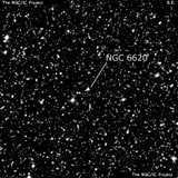 NGC 6620 - планетарная туманность. Описание NGC 6620:, Планетарная туманность в созвездии Стрелец