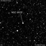 NGC 6629 - планетарная туманность. Описание NGC 6629:, Планетарная туманность в созвездии Стрелец