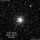 NGC 6634 - группа звёзд. Описание NGC 6634:, Объект глубокого космоса в созвездии Стрелец