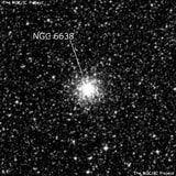 NGC 6638 - шаровое скопление звёзд. Описание NGC 6638:, Шаровое скопление в созвездии Стрелец