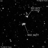 NGC 6677 - галактика. Описание NGC 6677:, Галактика в созвездии Дракон