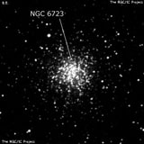 NGC 6723 - шаровое скопление звёзд. Описание NGC 6723:, Шаровое скопление в созвездии Стрелец