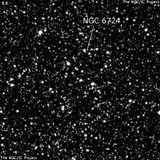 NGC 6724 - группа звёзд. Описание NGC 6724:, Рассеянное скопление в созвездии Орел