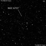 NGC 6737 - группа звёзд. Описание NGC 6737:, Рассеянное скопление в созвездии Стрелец