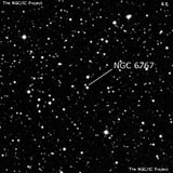 NGC 6767 - две звезды. Описание NGC 6767:, Двойная звезда в созвездии Лира