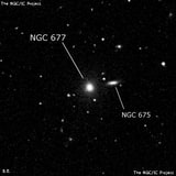 NGC 677 - эллиптическая галактика. Описание NGC 677:, Галактика в созвездии Овен