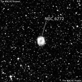 NGC 6772 - планетарная туманность. Описание NGC 6772:, Планетарная туманность в созвездии Орел