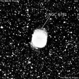 NGC 6781 - планетарная туманность. Описание NGC 6781:, Планетарная туманность в созвездии Орел