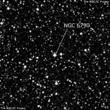 NGC 6790 - планетарная туманность. Описание NGC 6790:, Планетарная туманность в созвездии Орел