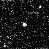 NGC 6804 - планетарная туманность. Описание NGC 6804:, Планетарная туманность в созвездии Орел